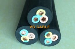 What is h07rn f rubber cable and rubber cable current rating?