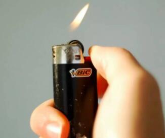 What are the dangers of a lighter?