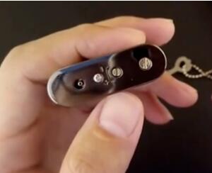 How do you adjust the flame on a butane lighter?