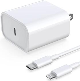 [Apple MFi Certified] iPhone Fast Charger, 20W,6ft